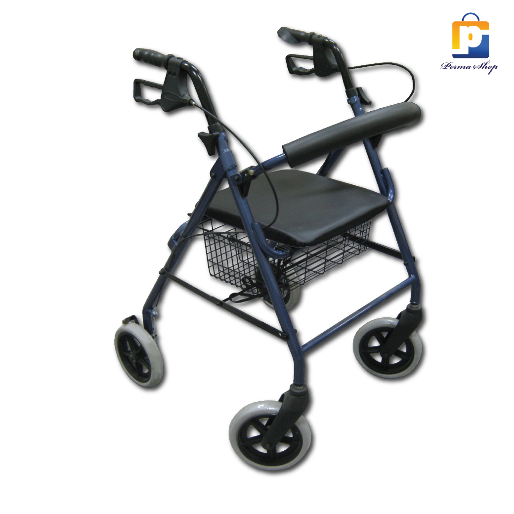 Walking aid Rollator 8 inch wheels